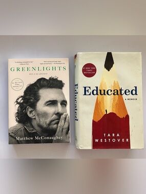 2 Book Bundle | Memoir | Greenlights + Educated